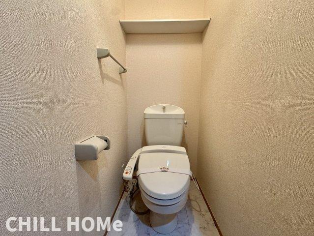ＪＲ信越本線 北高崎駅 徒歩19分 2階建 築17年のトイレ写真