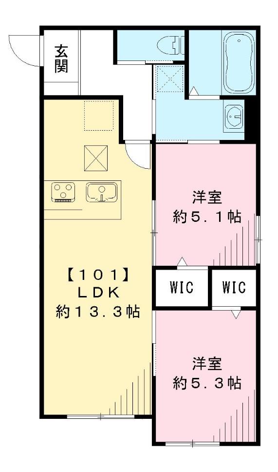 Comodo Casaの間取り写真