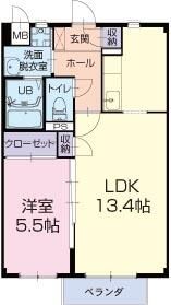 カラーシティーGタウンの間取り写真