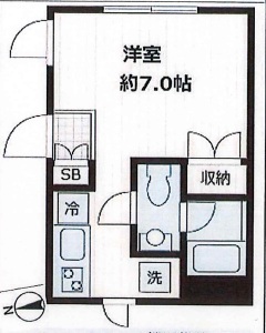 Fullea本郷の間取り写真