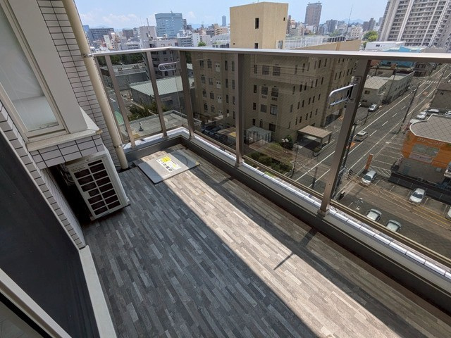 バルコニー　写真は違う号室です。