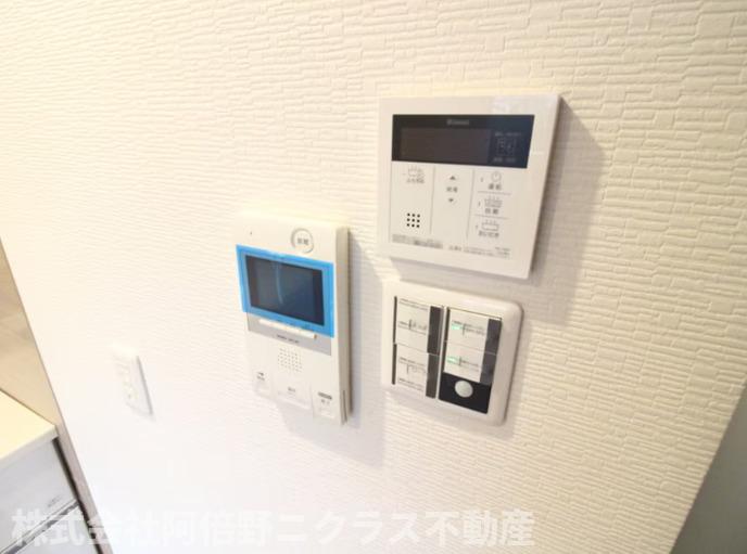 セキュリティ　内装は別部屋の参考写真です。