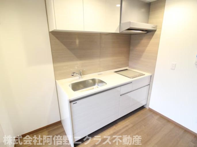 キッチン　内装は別部屋の参考写真です。