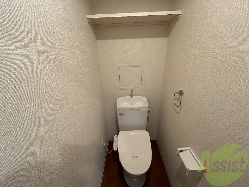 トイレ　トイレはウォシュレット機能付き。シャワートイレは日本の宝。
