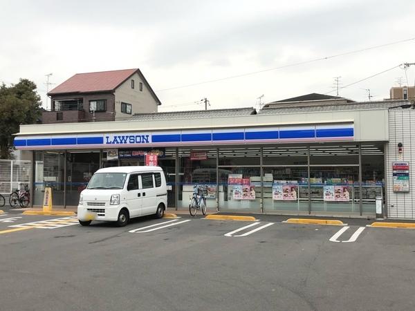 コンビニ　ローソン照ケ丘矢田店（コンビニ）まで200m