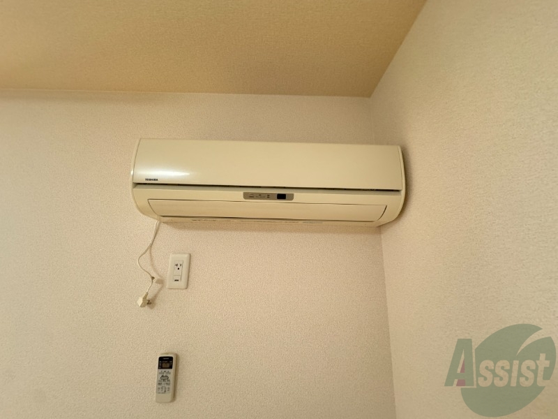 その他設備　エアコンが設置されていました。入居後すぐに使用できます。