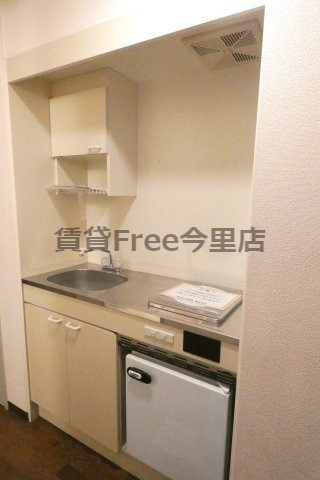 近鉄奈良線 今里駅 徒歩3分 6階建 築33年のキッチン写真
