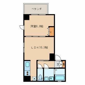 小田急線 千歳船橋駅 徒歩11分 6階建 築15年の間取り写真