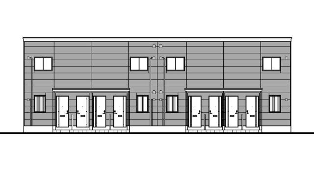 建物外観　建築現場
