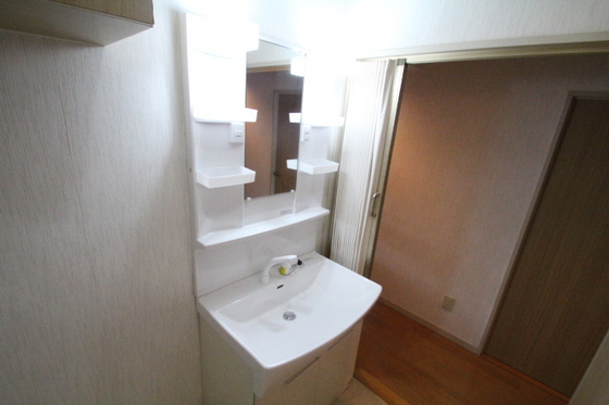 洗面設備　※別号室の写真です