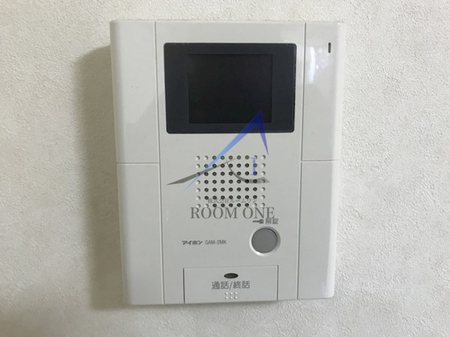 セキュリティ　モニター付インターホンです。