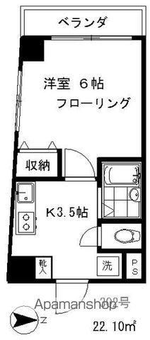 アネックス旗の台の間取り写真