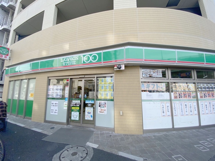 コンビニ　ローソンストア100（コンビニ）まで542m