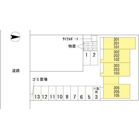 【金沢市北安江のアパートのその他】