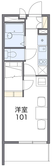 レオパレス太陽の間取り