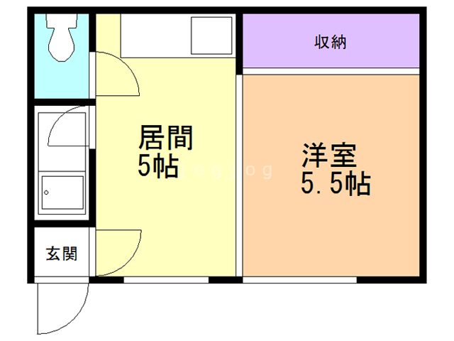 ニューハイツ鈴蘭の間取り