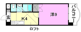 ロイヤルアネックス宮西の間取り