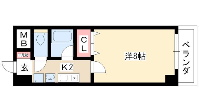 シャルム稲塚の間取り