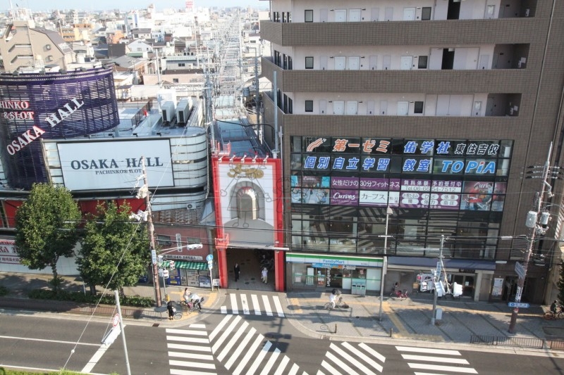 【大阪市東住吉区針中野のマンションのコンビニ】