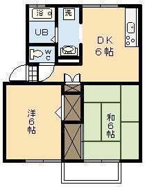 セジュールパディントンの間取り