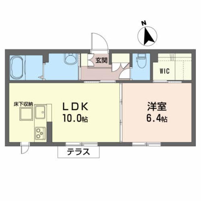 ソレイユひより台の間取り