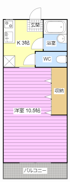 アムールの間取り