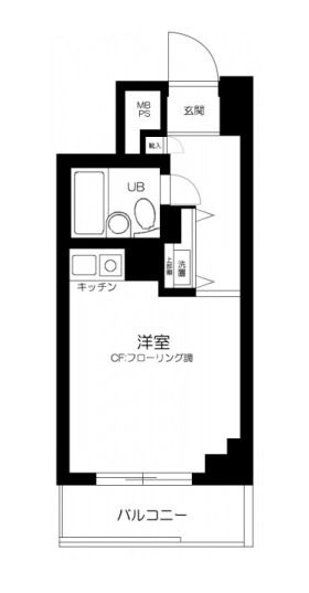 マートルコート駒込の間取り