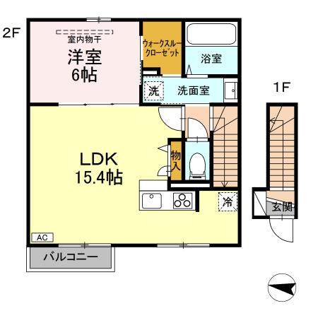 D-ROOM南矢巾の間取り