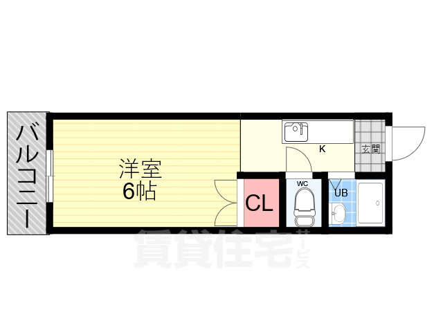 ループ芹川B棟の間取り