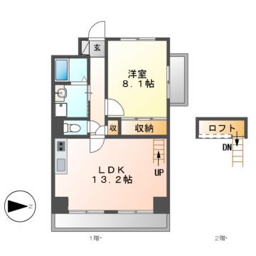 インプルーブ金山の間取り