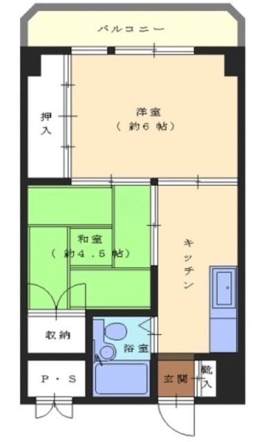 東洋コーポの間取り