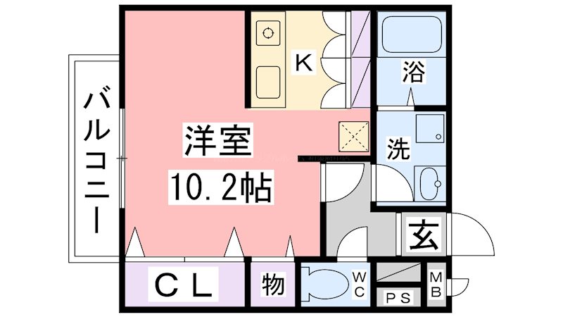 グレイスコート-48の間取り