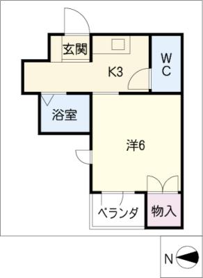 パークサイド江向の間取り