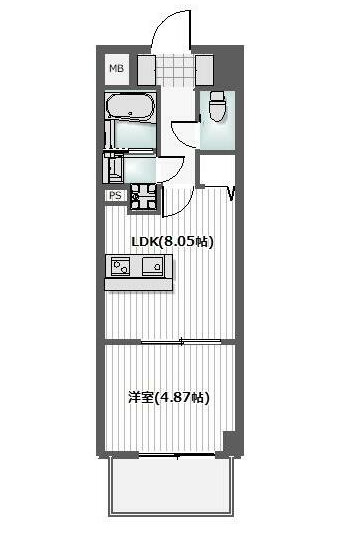 【J.リヴェール錦町の間取り】