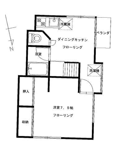 村山ハイツの間取り