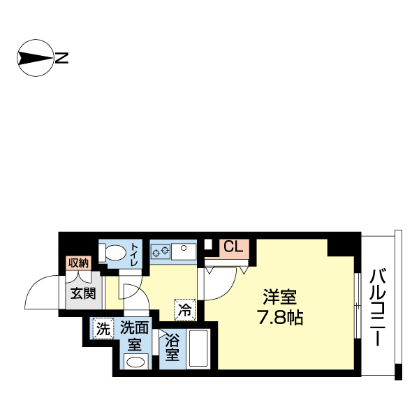 アドバンス京都デタンデュの間取り