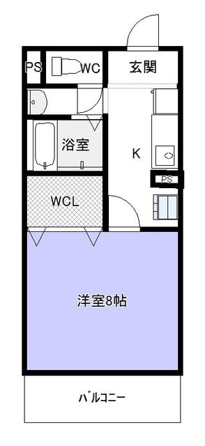 コンフォート小鴨の間取り