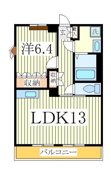 フィールドハイツの間取り