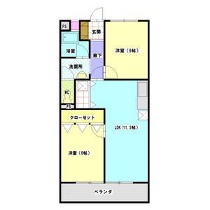 第2白鳳ビルの間取り