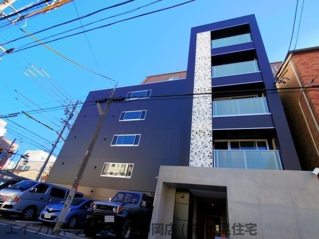 【静岡市葵区梅屋町のマンションの建物外観】