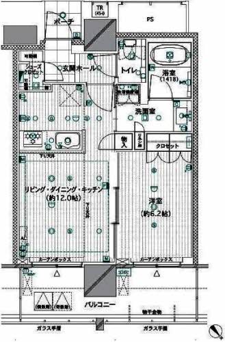 グランドメゾン池下ザ・タワーの間取り