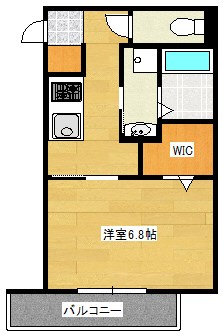 パシフィカ二日市駅前の間取り