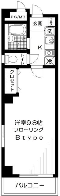 ラルク赤羽の間取り