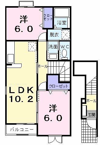 セレーノ　Ｃの間取り