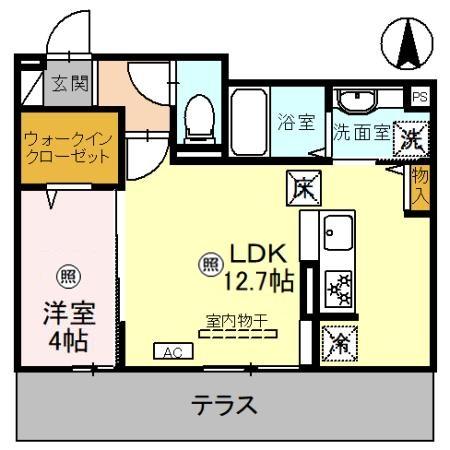 コンフォート岩押の間取り