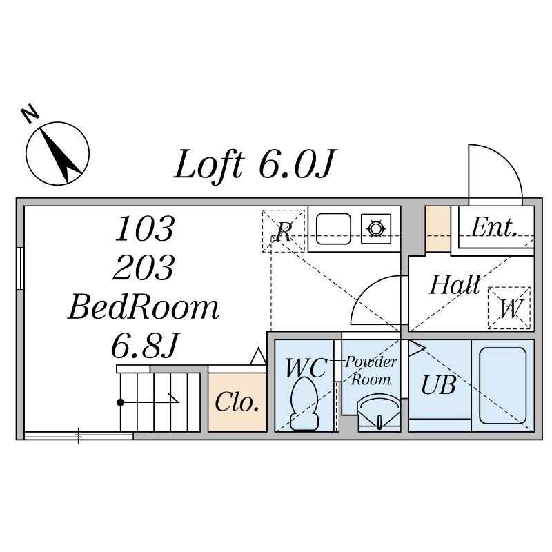 La Vita追浜東の間取り