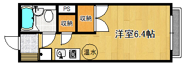 神戸市西区富士見が丘のアパートの間取り