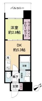 セレニテ難波ミラク参番館の間取り