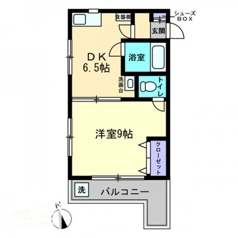 宮脇第８マンションの間取り