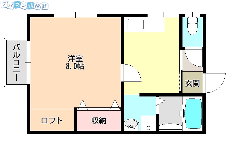 コートピュアの間取り